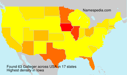 Surname Galleger in USA Surname Galleger in USA
