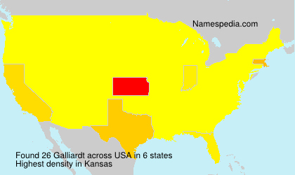 Surname Galliardt in USA Surname Galliardt in USA