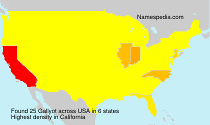 Surname Gallyot in USA Surname Gallyot in USA
