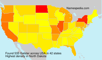Surname Galster in USA Surname Galster in USA