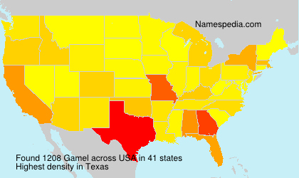 Surname Gamel in USA Surname Gamel in USA