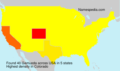 Surname Gamueda in USA Surname Gamueda in USA