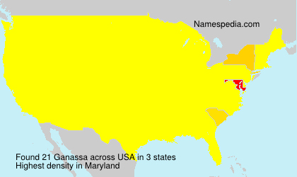Surname Ganassa in USA Surname Ganassa in USA