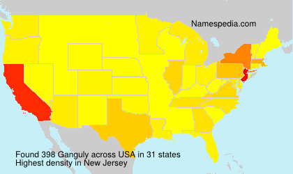 Surname Ganguly in USA Surname Ganguly in USA