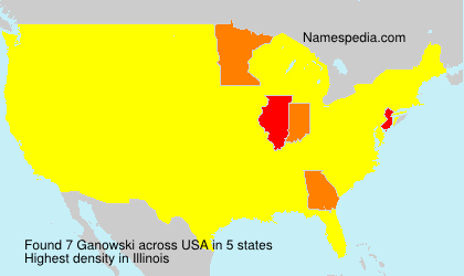 Surname Ganowski in USA Surname Ganowski in USA