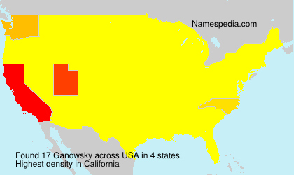 Surname Ganowsky in USA Surname Ganowsky in USA