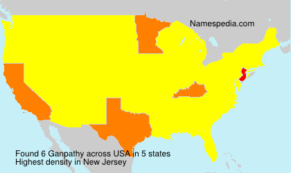 Surname Ganpathy in USA Surname Ganpathy in USA