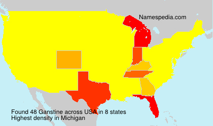 Surname Ganstine in USA Surname Ganstine in USA
