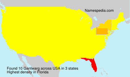 Surname Gantwarg in USA Surname Gantwarg in USA