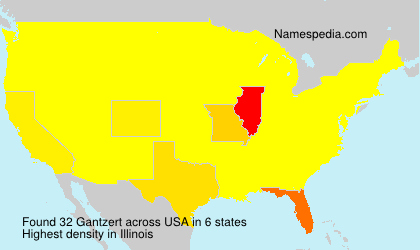 Surname Gantzert in USA Surname Gantzert in USA