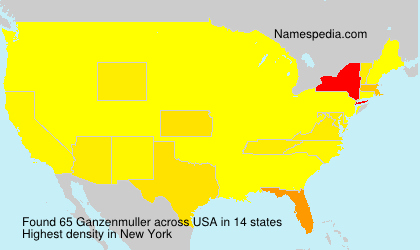 Surname Ganzenmuller in USA Surname Ganzenmuller in USA