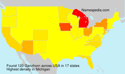 Surname Ganzhorn in USA Surname Ganzhorn in USA
