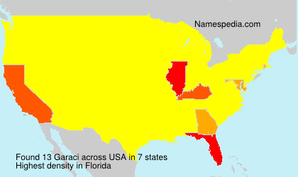 Surname Garaci in USA Surname Garaci in USA