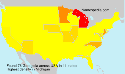 Surname Garagiola in USA Surname Garagiola in USA
