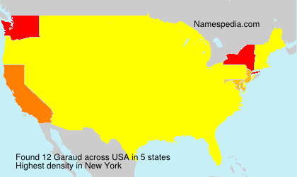 Surname Garaud in USA Surname Garaud in USA