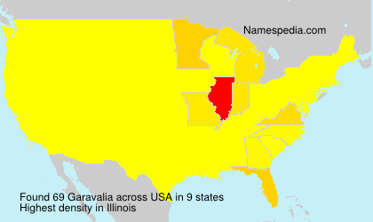 Surname Garavalia in USA Surname Garavalia in USA