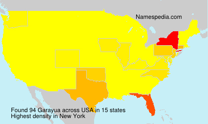 Surname Garayua in USA Surname Garayua in USA