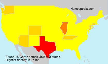 Surname Garaz in USA Surname Garaz in USA