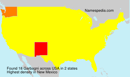 Surname Garbagni in USA Surname Garbagni in USA