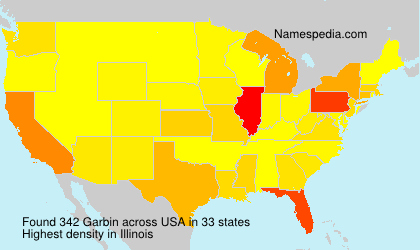 Surname Garbin in USA Surname Garbin in USA