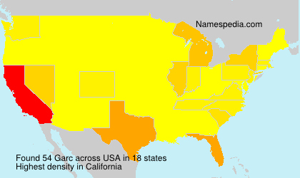 Surname Garc in USA Surname Garc in USA