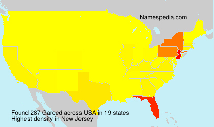 Surname Garced in USA Surname Garced in USA
