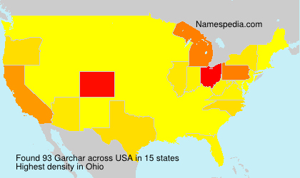 Surname Garchar in USA Surname Garchar in USA
