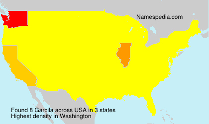 Surname Garcila in USA Surname Garcila in USA