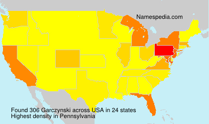 Surname Garczynski in USA Surname Garczynski in USA