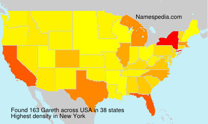 Surname Gareth in USA Surname Gareth in USA