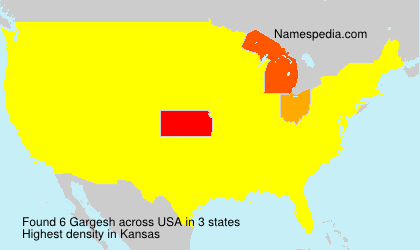 Surname Gargesh in USA Surname Gargesh in USA