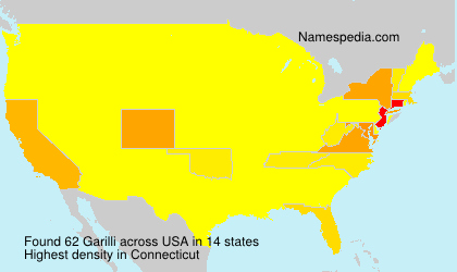 Surname Garilli in USA Surname Garilli in USA