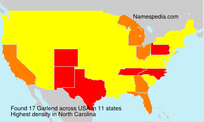 Surname Garlend in USA Surname Garlend in USA