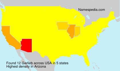 Surname Garlieb in USA Surname Garlieb in USA