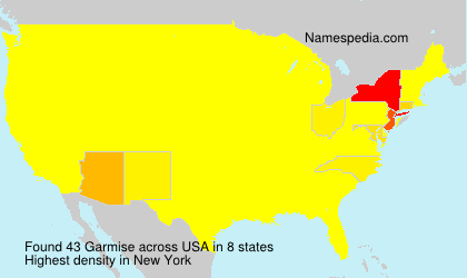 Surname Garmise in USA Surname Garmise in USA