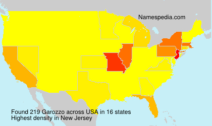 Surname Garozzo in USA Surname Garozzo in USA