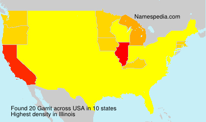 Surname Garrit in USA Surname Garrit in USA