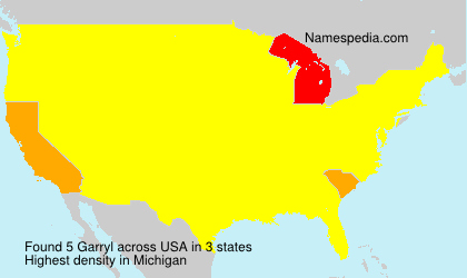 Surname Garryl in USA Surname Garryl in USA