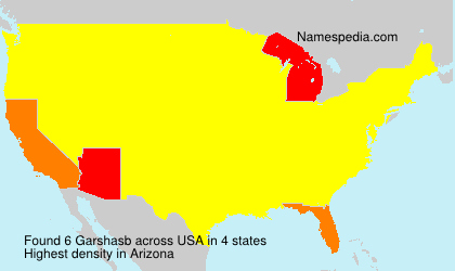 Surname Garshasb in USA Surname Garshasb in USA