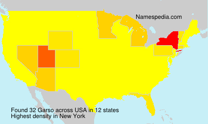 Surname Garso in USA Surname Garso in USA