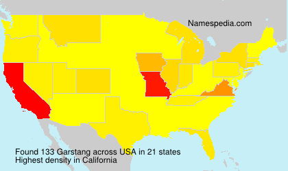 Surname Garstang in USA Surname Garstang in USA