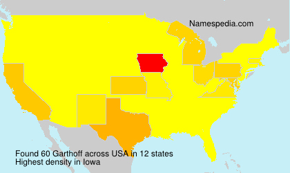 Surname Garthoff in USA Surname Garthoff in USA
