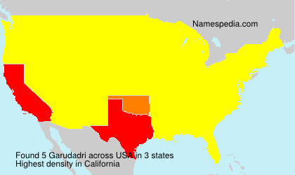 Surname Garudadri in USA Surname Garudadri in USA