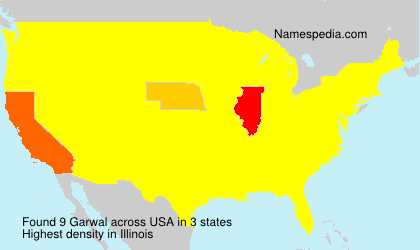 Surname Garwal in USA Surname Garwal in USA