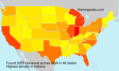 Surname Garwood in USA Surname Garwood in USA