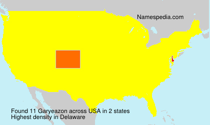 Surname Garyeazon in USA Surname Garyeazon in USA