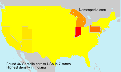Surname Garzella in USA Surname Garzella in USA