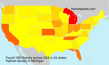Surname Gasche in USA Surname Gasche in USA