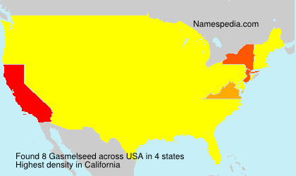 Surname Gasmelseed in USA Surname Gasmelseed in USA
