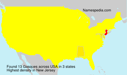 Surname Gasques in USA Surname Gasques in USA